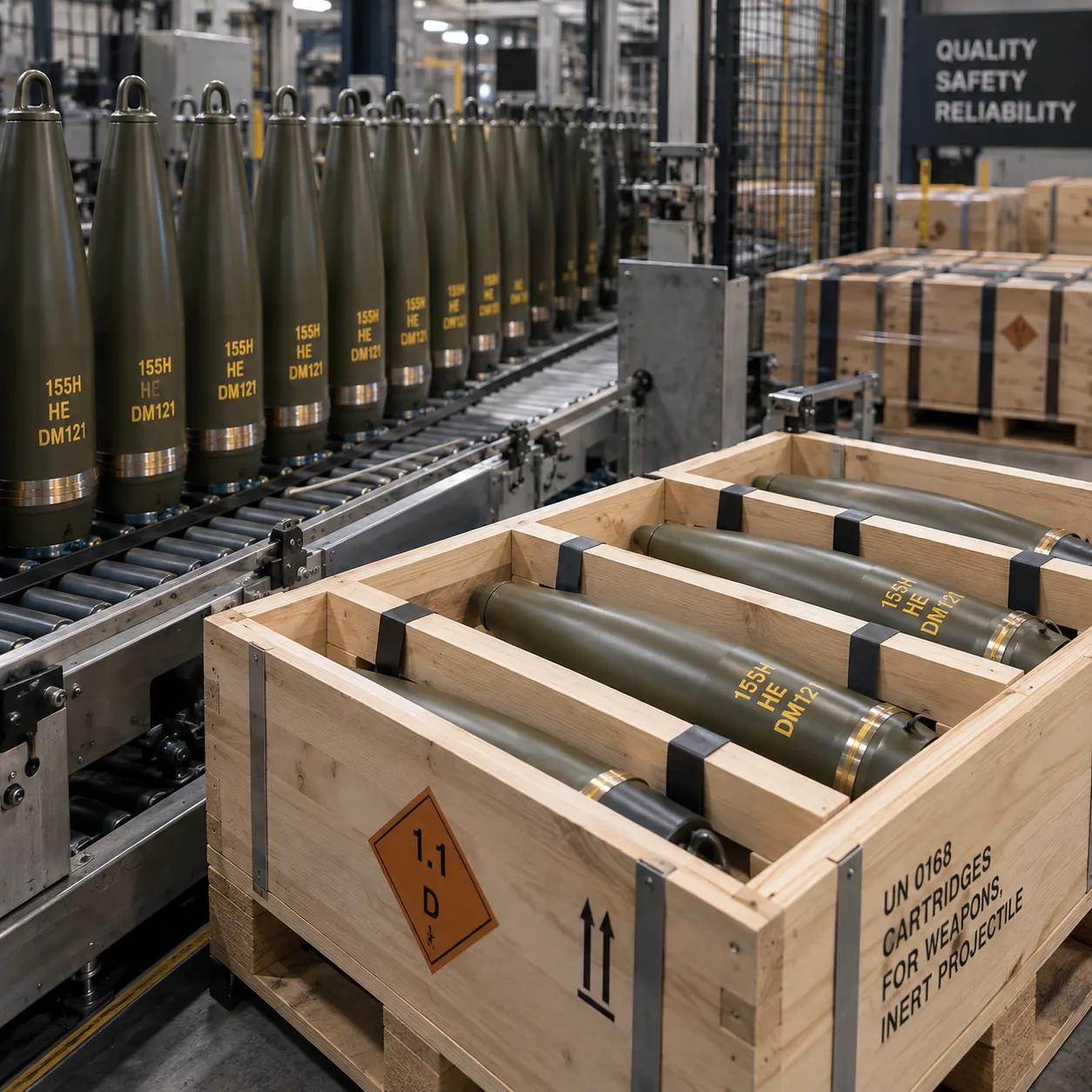 Special cargo preparation and packaging for export